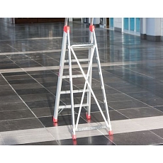 Hliníkové schůdky Invisible, 8 stupňů