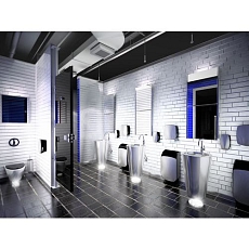 Kovový závěsný odpadkový koš Merida Mercury, objem 25 l