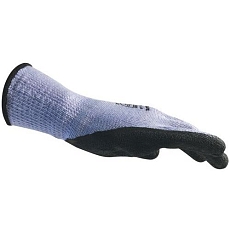 Nylonové rukavice Manutan Expert polomáčené v latexu, šedé