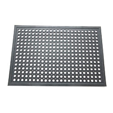 Protiúnavová průmyslová rohož s děrovaným povrchem, 152 x 91 cm