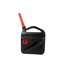 Kanystr na pohonné hmoty, černý, 5 l