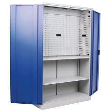 Uzamykatelná skříňka na nářadí Manutan Expert, vysoká, 1950 x 916 x 422 mm