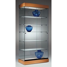 Produktová vitrína ASF, 192 x 46 x 90 cm, černá