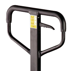 Paletový vozík, do 2500 kg, gumová řídicí kola