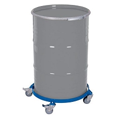 Podvozek pro sudy o objemu 200 l, do 250 kg, modrý