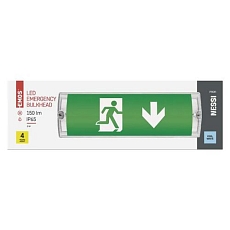 LED nouzové osvětlení NESSI, 3 W, 3 h, IP65