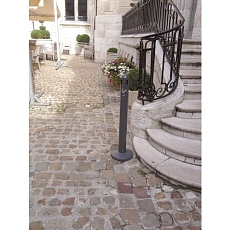 Venkovní stojanový popelník Dome, objem 3 l - Probbax