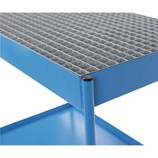 Retenční kovový vozík, do 300 kg, kapacita 55 l