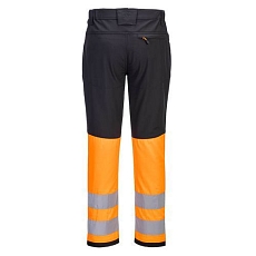 Pracovní kalhoty WX2 Eco Hi-Vis, oranžová/černá, vel. 38