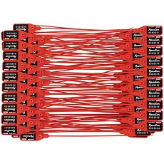 Univerzální bezpečnostní plastová plomba, modrá -  Manutan Expert