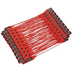 Univerzální bezpečnostní plastová plomba, modrá -  Manutan Expert