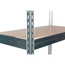 Přídavná dřevovláknitá police, 90 x 30 cm, 265 kg, pozink