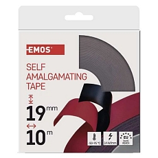 Izolační páska samovulkanizační 19 mm x 0,76 mm x 10 m, černá