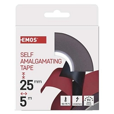 Izolační páska samovulkanizační 25 mm x 0,76 mm x 5 m, černá