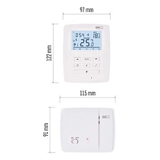 Pokojový OpenTherm termostat P5611OT, programovatelný, bezdrátový
