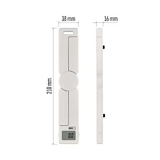 Skládací digitální kuchyňská váha Emos EV028