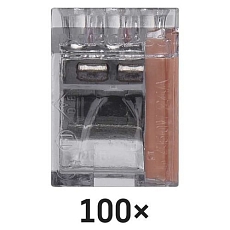 Wago svorka 273 - 253, bezšroubová, 3 x 2,5 mm, 100 ks