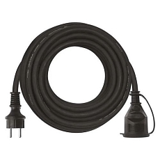 Venkovní prodlužovací kabel, 10 m, 1 zásuvka, guma - neopren, 2,5 mm2
