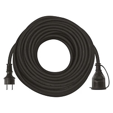 Venkovní prodlužovací kabel, 30 m, 1 zásuvka, guma - neopren, 1,5 mm2