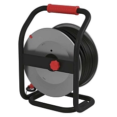 Venkovní prodlužovací kabel na bubnu, 50 m, 4 zásuvky, guma - neopren, 1,5 mm2