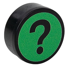 Magnety Smit Visual, 5 ks, červené, otazník