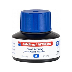 Náhradní inkoust pro permanentní popisovače edding MTK 25, zelený