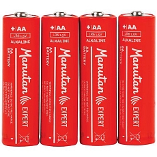 Alkalická baterie Manutan Expert AA (LR06), 4 ks