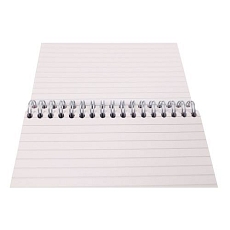 Blok kroužkový Oxford, s horní spirálou, A5, čistý