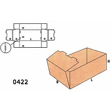 Skládací víko na EUROBOX, 1 212 x 808 x 120 mm, 5VVL