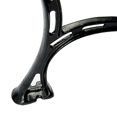 Parková lavička Style s opěradlem, palisandr