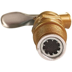 Výpustný kohout, mosaz