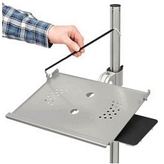 Mobilní stojan na notebook Manutan Expert