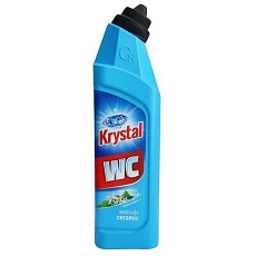 Krystal WC čistič anticalc 750ml, zelený