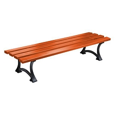 Parková lavička Summer, ořech