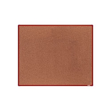 Korková tabule boardOK, 150 x 120 cm, elox