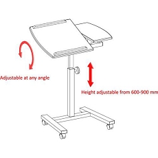 Mobilní stojan na notebook Twin 6650