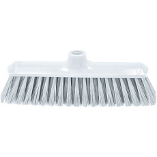 Plastový smeták Manutan Expert bez tyče, 29 cm, modrý