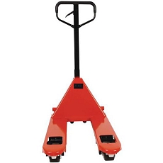 Paletový vozík s krátkými vidlicemi, do 2000 kg, gumová řídicí kola - Manutan Expert