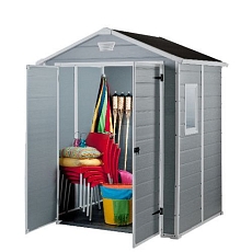 Zahradní domek Manor 6 x 5, tmavě šedá