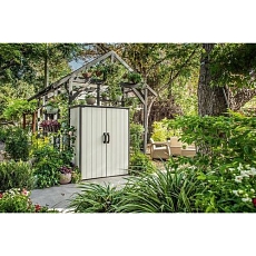 Zahradní skříňka Premier Tall, šedá/antracit