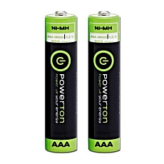 Nabíjecí baterie Powerton AAA (HR03), 2 ks
