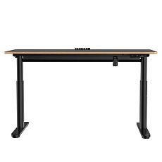 Dětský výškově nastavitelný pracovní stůl Ultradesk Pulsar, 120 x 60 cm, černá