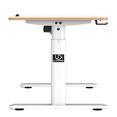 Dětský výškově nastavitelný pracovní stůl Ultradesk Pulsar, 120 x 60 cm, bílá