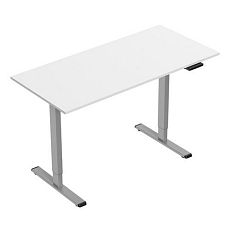 Rám výškově nastavitelného stolu Powerton, rozsah 500 mm, bílá