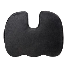 Podsedák pod hýždě Powerton, ergonomický, paměťová pěna, černá