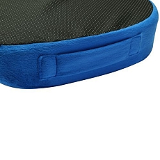 Podsedák pod hýždě Powerton, ergonomický, paměťová pěna, modrá