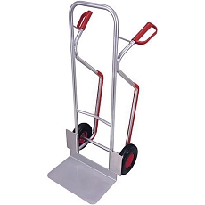 Hliníkový rudl RU217 s ližinami, do 200 kg, s nafukovacími koly