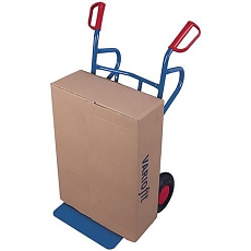 Rudl RU248, do 250 kg, 69 x 71 x 120 cm, s nafukovacími koly, modrý