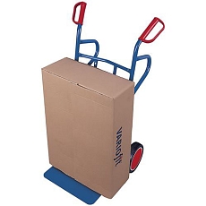 Rudl RU248, do 250 kg, 69 x 71 x 120 cm, s nafukovacími koly, šedý