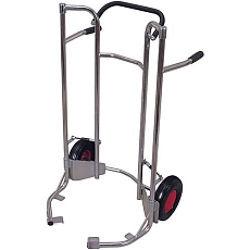 Rudl RU260 na pneu, pozink, do 200 kg, s nafukovacími koly